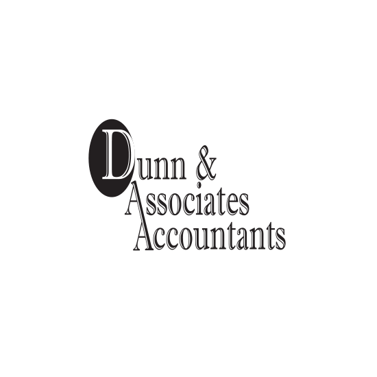 Dunn & Associates Accountants Black and White Logo